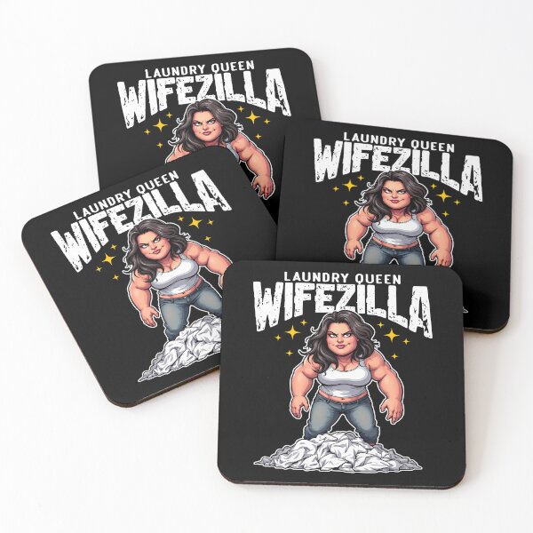 Item preview, WIFEZILLA - LAUNDRY QUEEN designed and sold by KEF Custom.