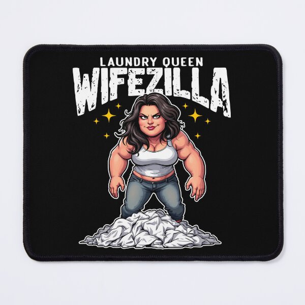 Item preview, WIFEZILLA - LAUNDRY QUEEN designed and sold by KEF Custom.