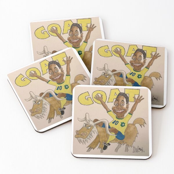 Aperçu de l'œuvre Pelé le GOAT créée et vendue par BobLawton20.