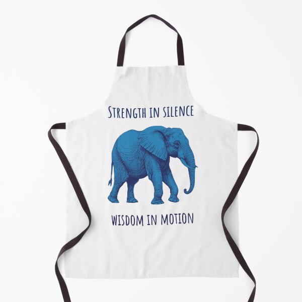 Item preview, Strength In Silence Wisdom In Motion - Elephant Animales designed and sold by Wildom.
