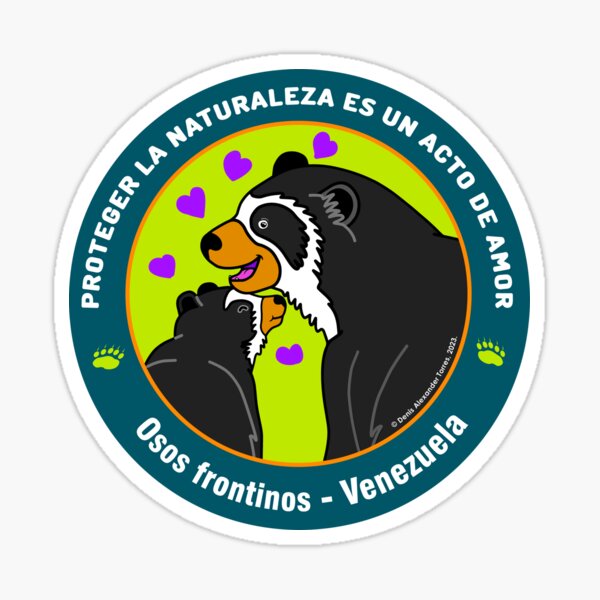 Osos Andinos - Venezuela Pegatina