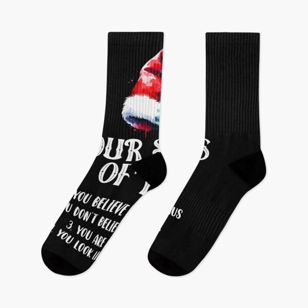 Item preview, Four Stages of Life Santa Christmas Funny Meme Xmas Humor designed and sold by Dressed For Duty.