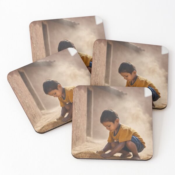 Item preview, Little Boy Finds Joy in Simplicity designed and sold by DigiPKSahaMax.