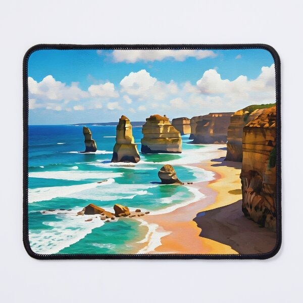 Item preview, The Twelve Apostles: Majestic Limestone Stacks on the Great Ocean Road designed and sold by LSVart.