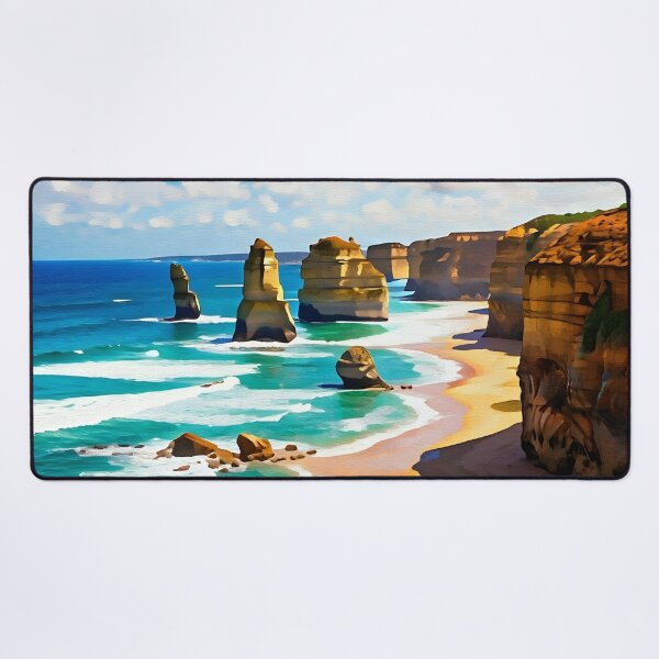 Item preview, The Twelve Apostles: Majestic Limestone Stacks on the Great Ocean Road designed and sold by LSVart.