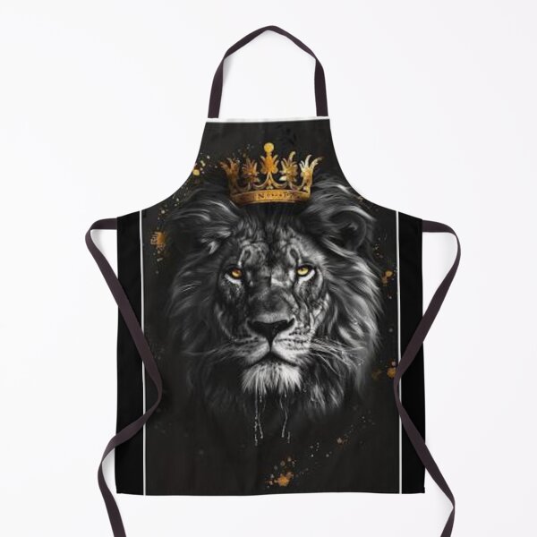 Item preview, Lion with the crown on a dark background by DSG World  designed and sold by DSG-WORLD.