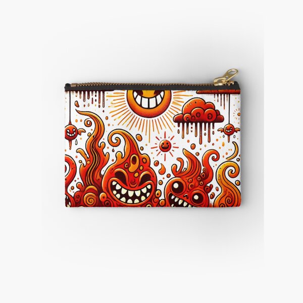 Item preview, Infected Red-Orange Devil Sun designed and sold by KwangCB.