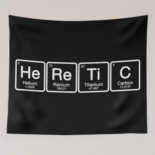 Item preview, Heretic! designed and sold by Conjuration.