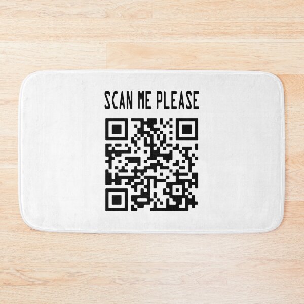 Item preview, Scan Me Please QR Code – Smile, It's Free designed and sold by HandicraftArt.