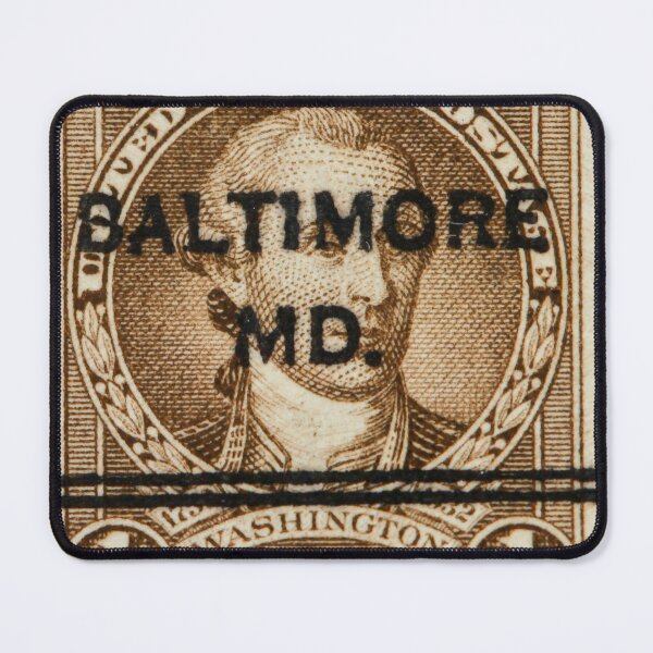 Item preview, Brown postage stamp of President Washington of 1932 designed and sold by Photopat.