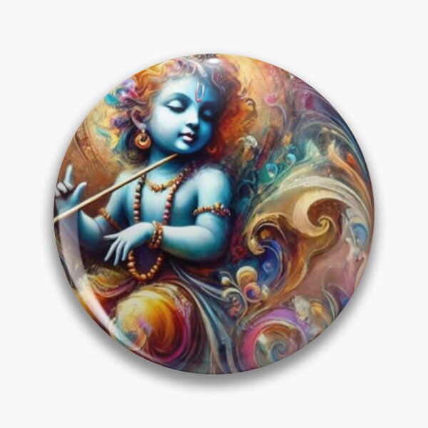 Aperçu de l'œuvre L'adorable petit Seigneur Krishna créée et vendue par DigiPKSahaMax.