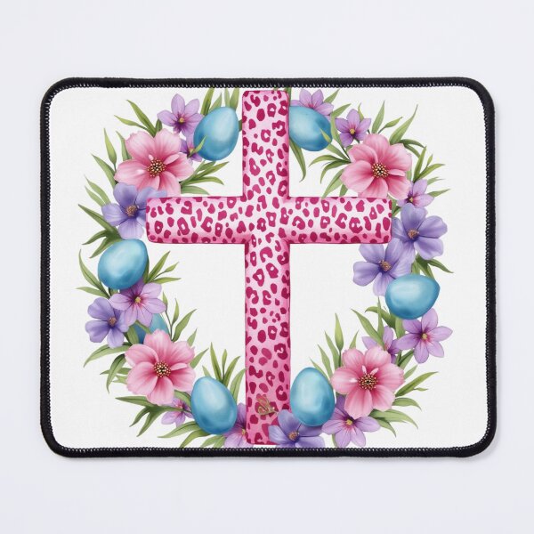 Item preview,  leopard print cross designed and sold by jkrphoto.
