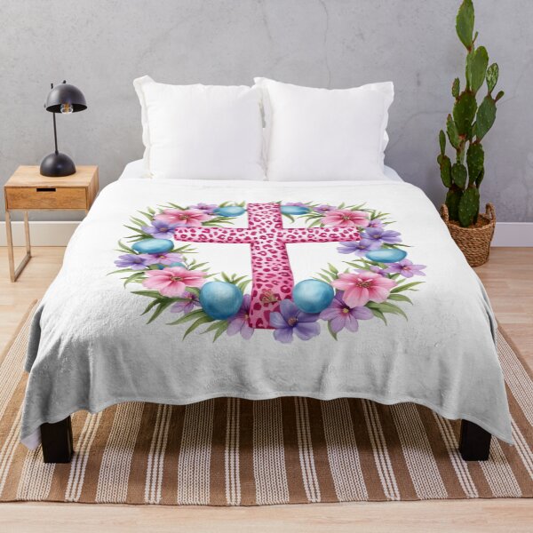 Item preview,  leopard print cross designed and sold by jkrphoto.