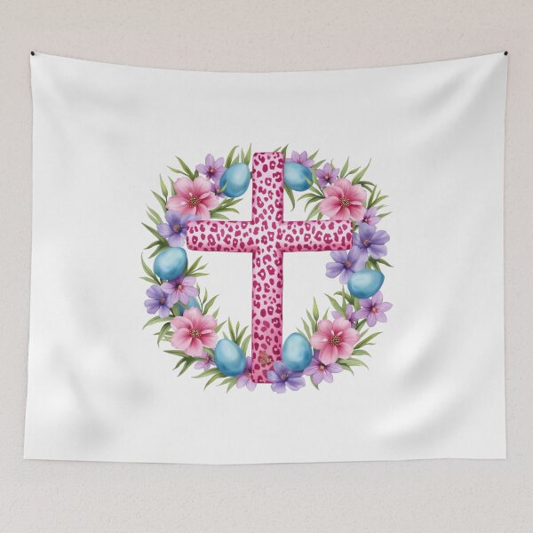 Item preview,  leopard print cross designed and sold by jkrphoto.