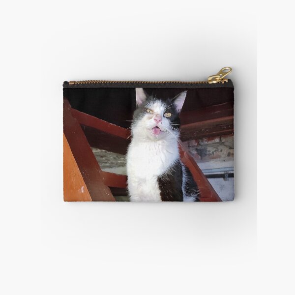 Item preview, cat on the stairs designed and sold by Gourmetkater.
