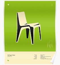 BOFINGER CHAIR (1966) Poster