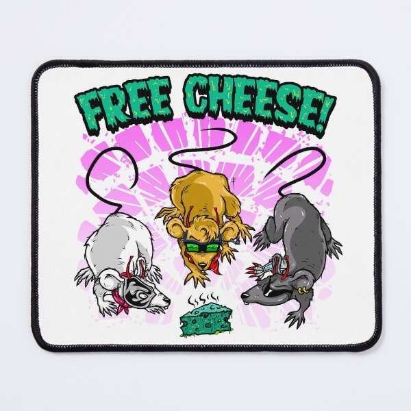 Item preview, Free cheese! designed and sold by desecrateart.