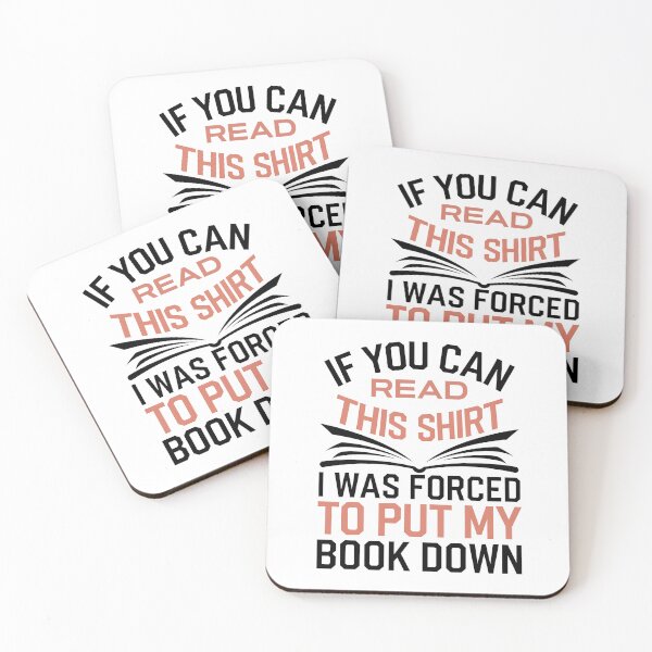 Item preview, If You Can Read This Shirt I Was Forced To Put My Book Down - This unique gift is perfect for any book lover who wants to humorously showcase their passion for reading. designed and sold by ZyziowskyArt.