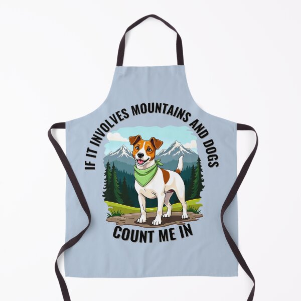 Item preview, Jack Russell Terrier Mountain Adventure - If it involves mountains and dogs, count me in designed and sold by Fikuall.
