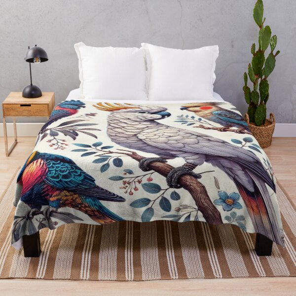 Item preview, Australian Birds Perched on Branches Reloaded Premium Trendy Best Gift designed and sold by Imaginarium of Chaos falcon88 .
