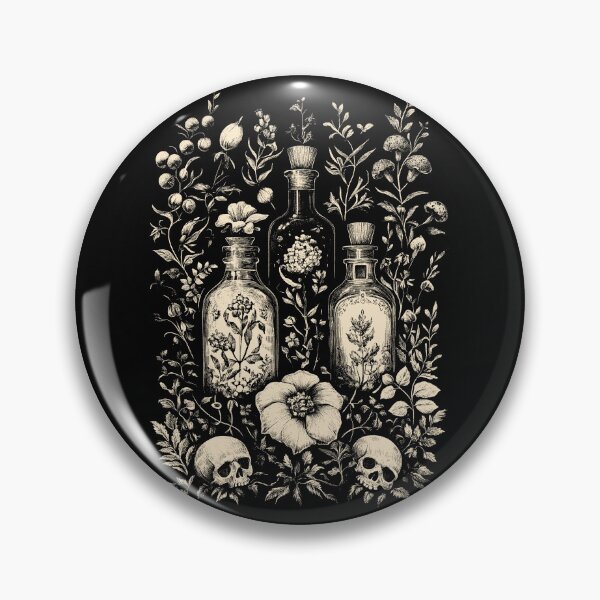 Item preview, Dark Witchy Botanical Potions designed and sold by Enyr.