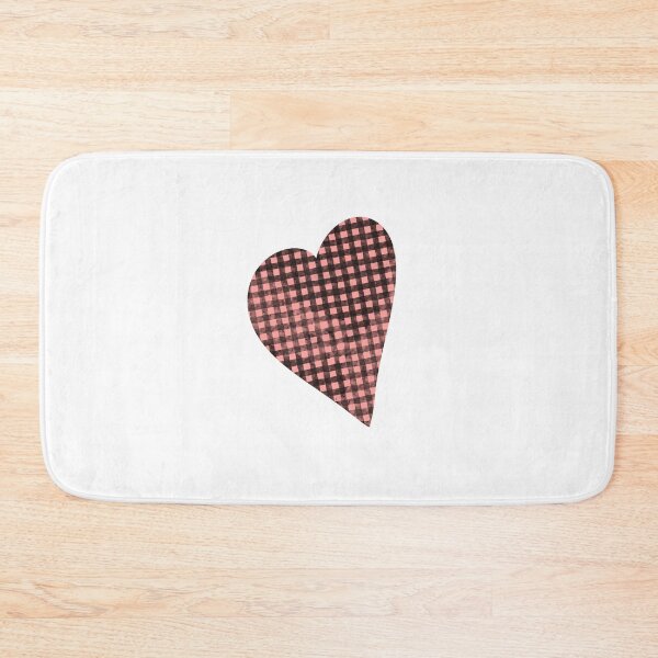 Item preview, Rustic Buffalo Plaid Heart Design  designed and sold by SylSam Creations.