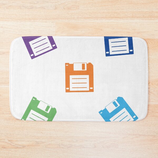 Item preview, 90s Floppy Disk colorfull pattern designed and sold by Milena R..