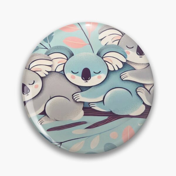 Item preview, Stylized Koalas Sleeping on Branches Reloaded Premium Trendy Best Gift designed and sold by Imaginarium of Chaos falcon88 .