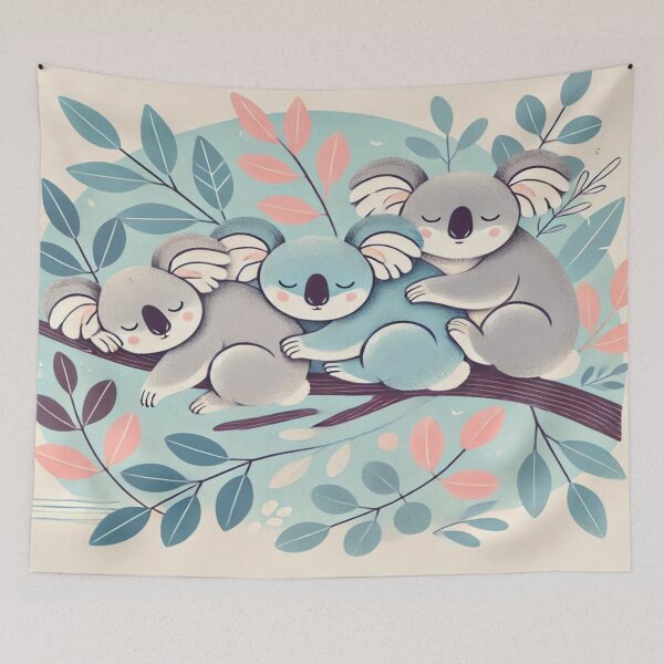 Item preview, Stylized Koalas Sleeping on Branches Reloaded Premium Trendy Best Gift designed and sold by Imaginarium of Chaos falcon88 .