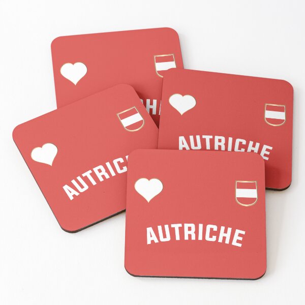 Item preview, Austria - Austria flag with heart designed and sold by Wolagno.