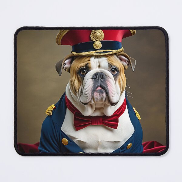 Item preview, Bulldog in King Costume designed and sold by PeggyMacStudio.