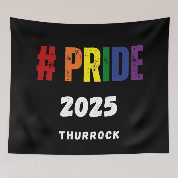 Item preview, Pride Thurrock 2025, Thurrock Pride 2025, Pride festival, Gay Festival, Pride 2025, Pride, Equal Rights,  designed and sold by PrideBeProud.