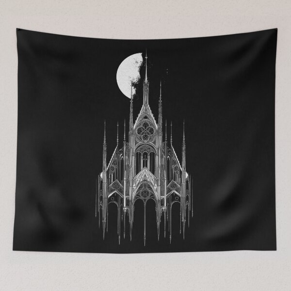Item preview, Dark Victorian Gothic Cathedral designed and sold by Enyr.