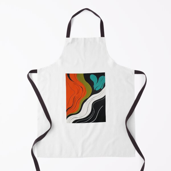 Item preview, Abstract Painting with Organic Shapes and Bold Colors - Modern Artistic Design designed and sold by IINSPIRA.