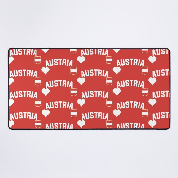 Item preview, Austria - Austria flag with heart designed and sold by Wolagno.