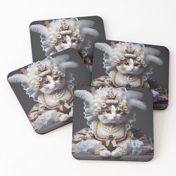 Item preview, Royal Cat Portrait designed and sold by PeggyMacStudio.
