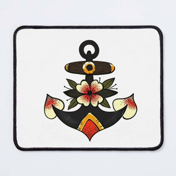 Item preview, oldschool anchor tattoo designed and sold by emanscorfna.