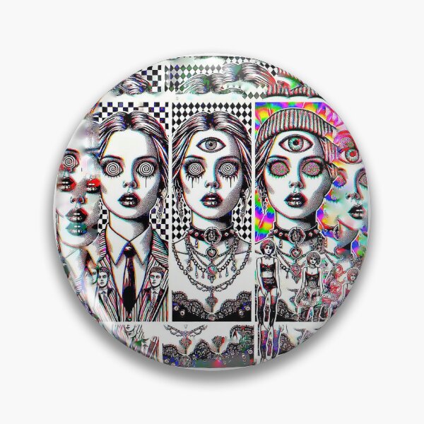 Item preview, Third eye beautifully  trippy designed and sold by glittercuts.