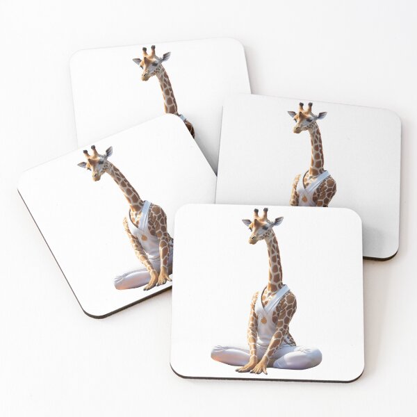 Item preview, The Yoga Giraffe designed and sold by HorizonStores.