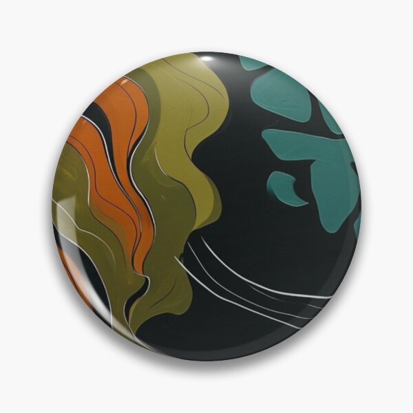 Item preview, Vibrant Abstract Art with Dynamic Shapes and Contrasting Colors - Modern art designed and sold by IINSPIRA.