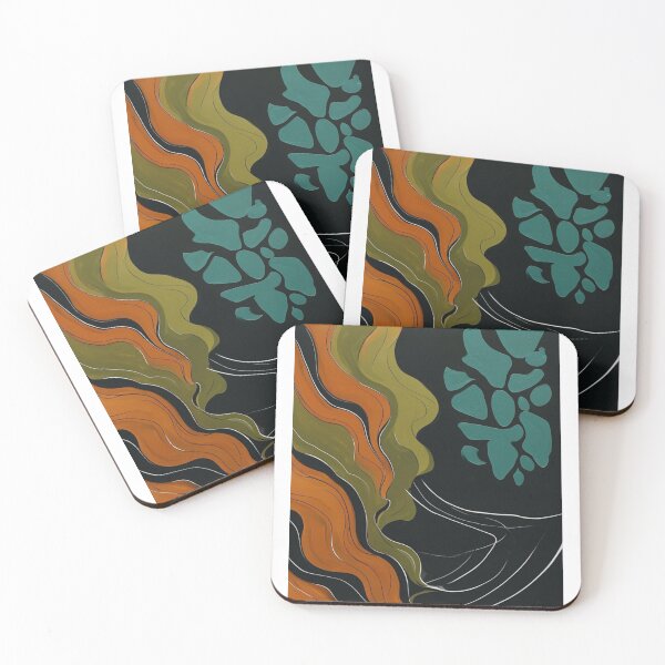 Item preview, Vibrant Abstract Art with Dynamic Shapes and Contrasting Colors - Modern art designed and sold by IINSPIRA.