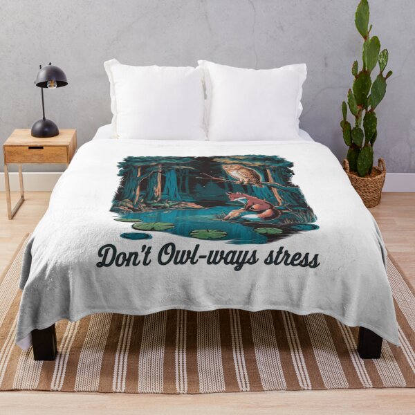 Item preview, Don’t Owl-ways Stress Design designed and sold by MrHStudio.