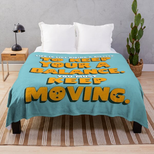 Item preview, Life is like riding a bicycle. To keep your balance, you must keep moving. designed and sold by andrew758.