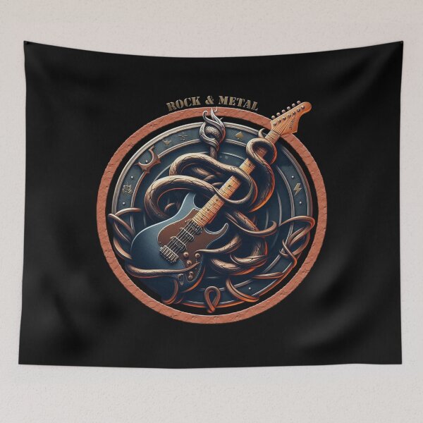 Item preview, Rock and Metal designed and sold by TATTOO-DESIGN.