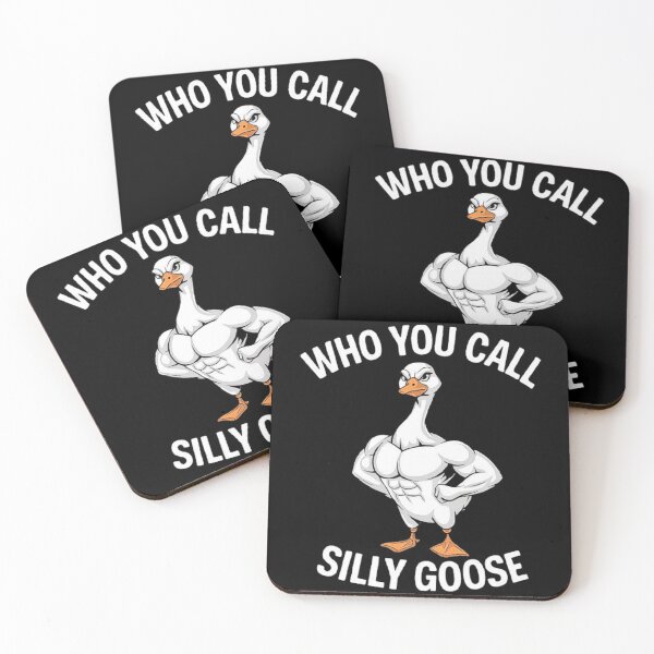 Item preview, Who You Call Silly Goose - Funny Goose Illustration designed and sold by love3617.