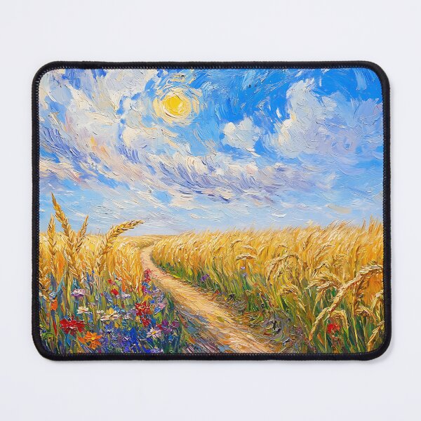 Vista previa del artículo con la obra «Campo de trigo dorado», diseñado y vendido por daila70.