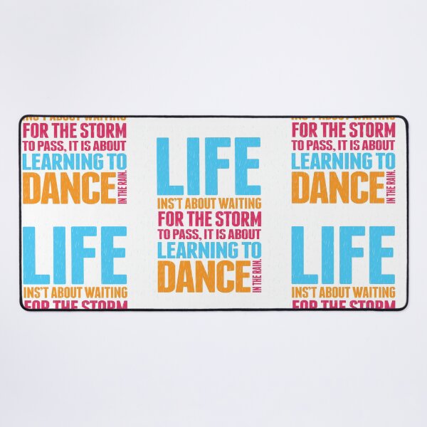Item preview, “Life is not about waiting for the storm to pass” By Ronaldo Marques Art designed and sold by RonaldoMarques.