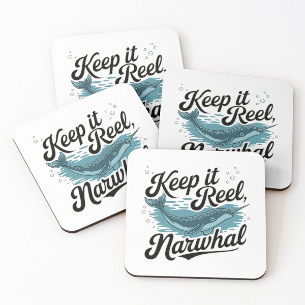 Item preview, Keep It Reel, Narwhal Design designed and sold by MrHStudio.