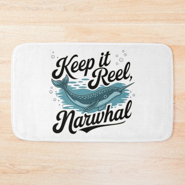 Item preview, Keep It Reel, Narwhal Design designed and sold by MrHStudio.