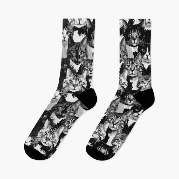 Item preview, Monochrome Meows: Elegance in Black and White designed and sold by Tony Anastasi.